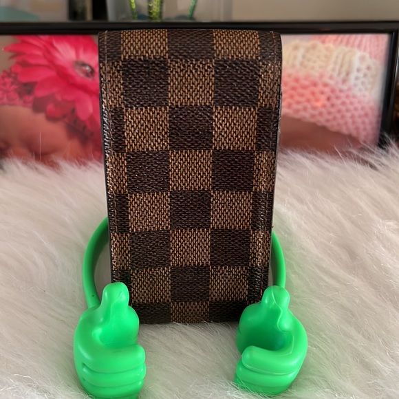 Louis Vuitton Damier Ebene Cigarette Case or lipstick case. Date Code CT0093 - Picture 3 of 15